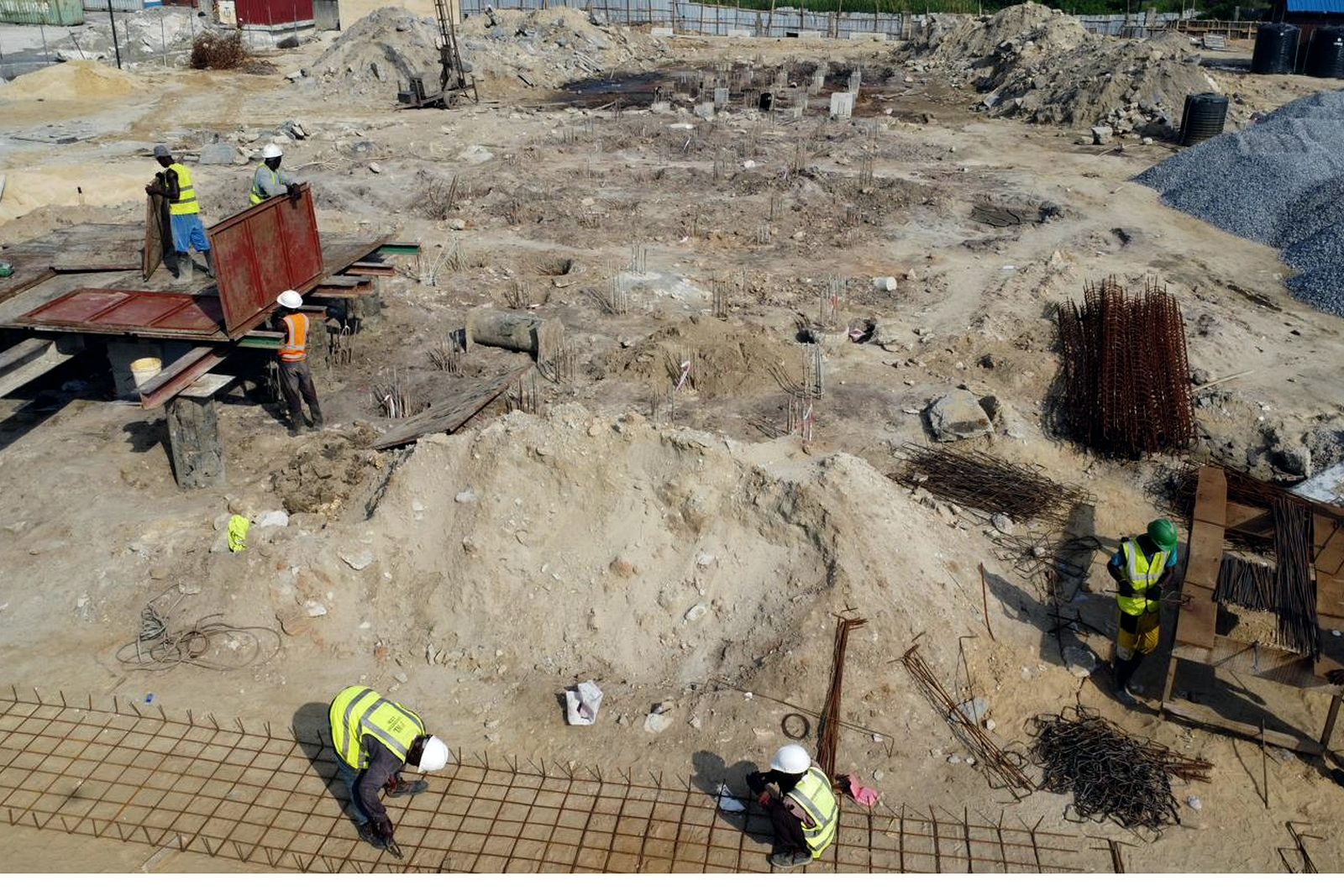 Nova Utilities Sapio site, civil works